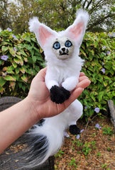 Arctic Fox Kit Art Doll